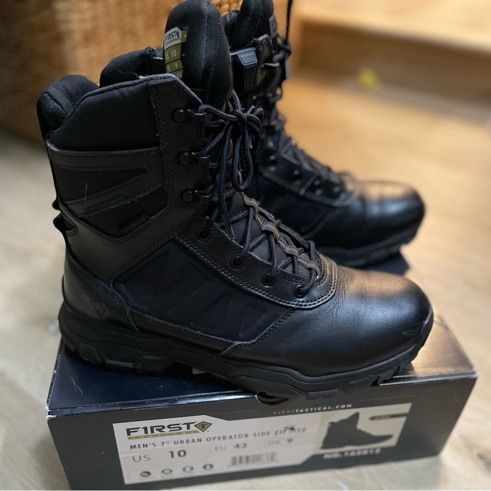 Tactilcal boots - All weather proof!